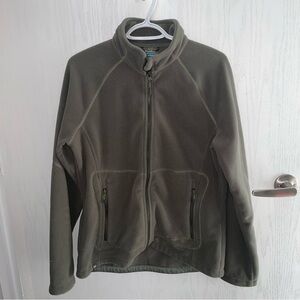 Wind River Olive Green Fleece Jacket Size Large